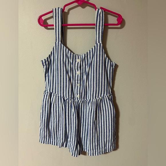 Old Navy printed Sleeveless bottom-front Romper Girls Size M - Picture 2 of 8